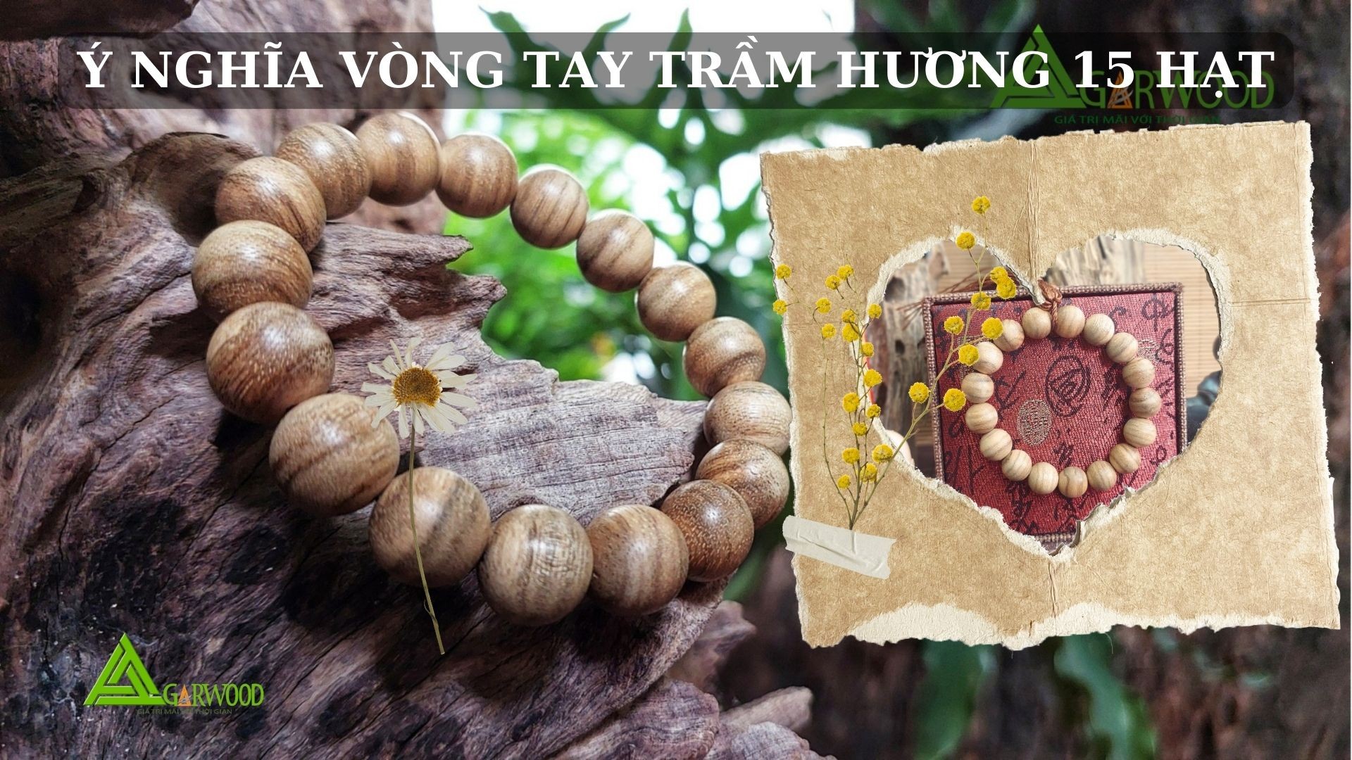 Vòng tay trầm hương 15 hạt có ý nghĩa gì?